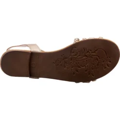 Sommer Riemchensandalen - Gold -Schuh Verkaufs-Shop 27109165 07