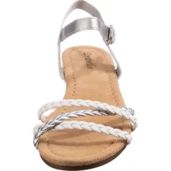 Sommer Riemchensandalen - Silber -Schuh Verkaufs-Shop 27109179 04