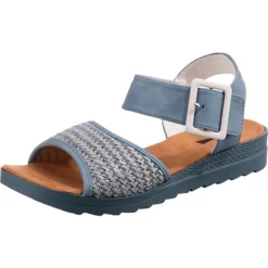 Insel Comfort Sandalen - Blau