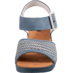 Insel Comfort Sandalen - Blau -Schuh Verkaufs-Shop 27152775 04