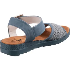 Insel Comfort Sandalen - Blau -Schuh Verkaufs-Shop 27152775 05