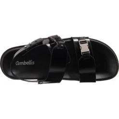 Two-Straps Sandals - Schwarz -Schuh Verkaufs-Shop 27214930 06