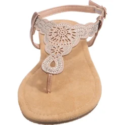 Modern Cut-Out Sandals - Pink-kombi -Schuh Verkaufs-Shop 27215081 04