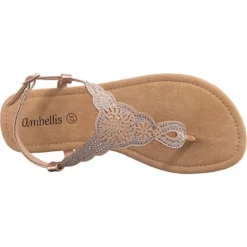 Modern Cut-Out Sandals - Pink-kombi -Schuh Verkaufs-Shop 27215081 06