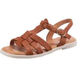 Apple Of Eden Ayla Riemchensandalen - Cognac