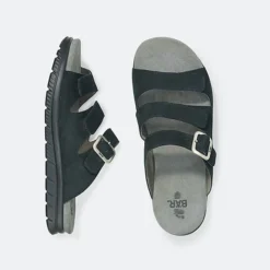 Pantoletten/Hausschuhe Yvonne - Schwarz -Schuh Verkaufs-Shop 27590305 03