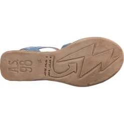 A.S.98 Lagos 2.0 Klassische Sandalen - Blau -Schuh Verkaufs-Shop 28197873 07