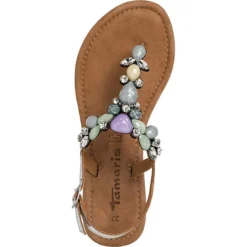 Tamaris T-Steg-Sandalen - Blau-kombi -Schuh Verkaufs-Shop 28370833 04