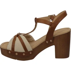 Tom Tailor Plateau-Sandaletten - Beige -Schuh Verkaufs-Shop 28420709 03
