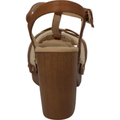 Tom Tailor Plateau-Sandaletten - Beige -Schuh Verkaufs-Shop 28420709 04