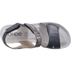 Rohde Carpi Komfort-Sandalen - Dunkelblau -Schuh Verkaufs-Shop 28474248 06