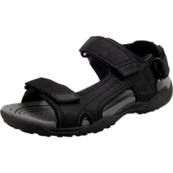 Geox U Terreno + Grip A Klassische Sandalen - Schwarz