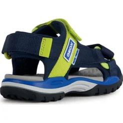 Geox Sandalen BOREALIS Für Jungen - Blau/gelb -Schuh Verkaufs-Shop 28775127 03