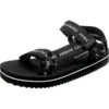 Armani Exchange Klassische Sandalen - Schwarz