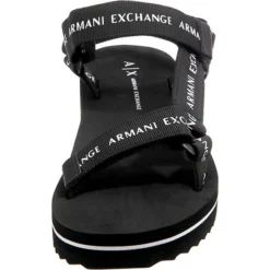 Armani Exchange Klassische Sandalen - Schwarz -Schuh Verkaufs-Shop 28898066 04