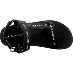 Armani Exchange Klassische Sandalen - Schwarz -Schuh Verkaufs-Shop 28898066 06