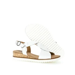 Gabor Keilsandaletten 22.751.50 Riemchensandalen - Weiß -Schuh Verkaufs-Shop 29093900 03