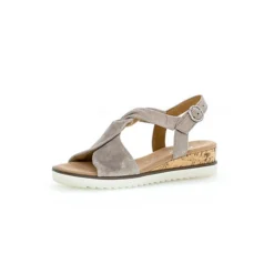 Gabor Keilsandaletten 22.751.95 Riemchensandalen - Beige -Schuh Verkaufs-Shop 29093902 03