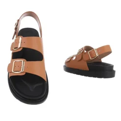 Riemchensandalen Schnalle, Flach, Riemen -Schuh Verkaufs-Shop 29129413 03