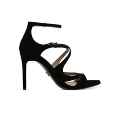 Tamaris Damen Sandalen Sandalette 1-28364-20 Schwarz 001 Black Leder Klassische Sandalen - Schwarz -Schuh Verkaufs-Shop 29211445 06