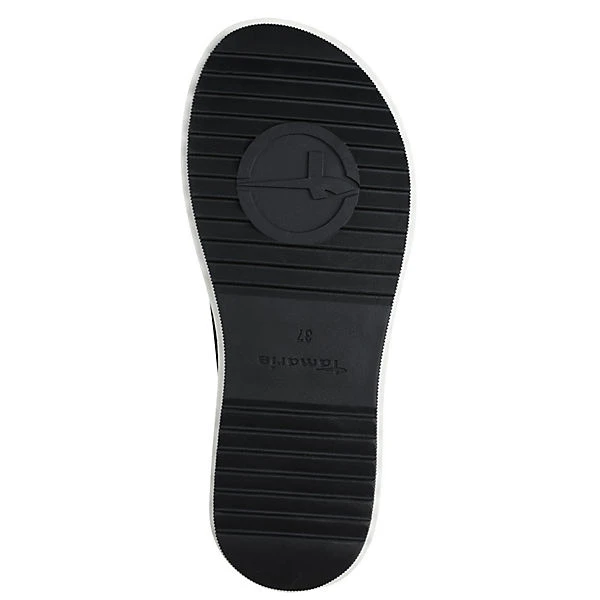 Tamaris Damen Sandalen 1-27216-20 Schwarz 001 Black Leder Klassische Sandalen - Schwarz 4 Tamaris Damen Sandalen 1-27216-20 Schwarz 001 Black Leder Klassische Sandalen - Schwarz – Bild 4