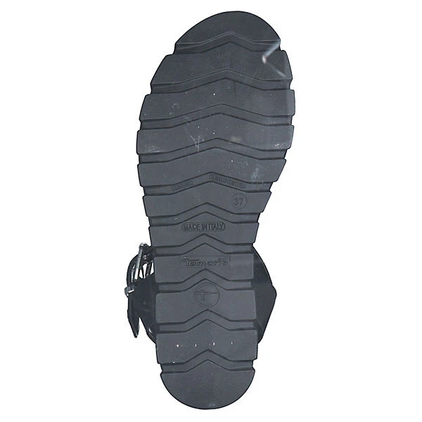 Tamaris Damen Sandalen 1-28712-20 Schwarz 003 Black Leather Leder Mit TOUCH-IT Klassische Sandalen - Schwarz 4 Tamaris Damen Sandalen 1-28712-20 Schwarz 003 Black Leather Leder Mit TOUCH-IT Klassische Sandalen - Schwarz – Bild 4