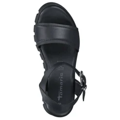 Tamaris Damen Sandalen 1-28712-20 Schwarz 003 Black Leather Leder Mit TOUCH-IT Klassische Sandalen - Schwarz 10 Tamaris Damen Sandalen 1-28712-20 Schwarz 003 Black Leather Leder Mit TOUCH-IT Klassische Sandalen - Schwarz -Schuh Verkaufs-Shop 29212510 05