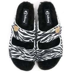 Vegan Sandale Schwarz/weiß Für Damen - Schwarz/weiß -Schuh Verkaufs-Shop 29314913 04