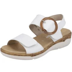 Remonte R6853 Sandale Damen Klassische Sandalen - Weiß -Schuh Verkaufs-Shop 29710263 04