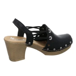 Rieker Damen Riemchensandalen Sandalette Fußbett Bequem Freizeit Synthetik Uni Riemchensandalen - Schwarz -Schuh Verkaufs-Shop 29822120 05