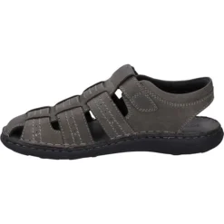 Josef Seibel Vincent 06 | Sandale Für Herren | Grau Vincent 06, Asphalt Klassische Sandalen - Grau -Schuh Verkaufs-Shop 30015577 06