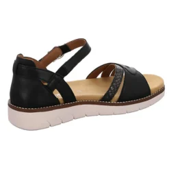 Remonte Damen Sandalen Sandale Fußbett Bequem Freizeit Synthetikkombination Uni Klassische Sandalen - Schwarz -Schuh Verkaufs-Shop 30189029 05