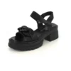 Sandale Komfort-Sandalen - Schwarz