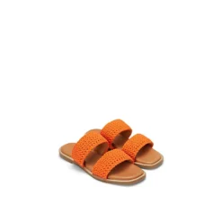 Pantolette Mit Gehäkelten Baumwollriemen Klassische Sandalen -Schuh Verkaufs-Shop 30219726 05