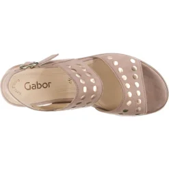 Gabor Plateau-Sandaletten - Rosa 12 Gabor Plateau-Sandaletten - Rosa -Schuh Verkaufs-Shop 7970664 06