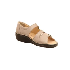 Finn Comfort Sandalen/Sandaletten Komfort-Sandalen - Beige -Schuh Verkaufs-Shop 8791424 04